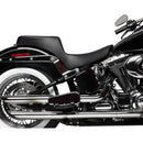 Drag Specialties Performance Predator 2-Up-zadel voor Harley