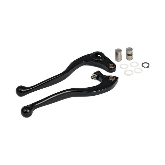 Ball End Handlebar Lever Kit for Old School Kit Black