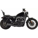 Bassani Road Rage II 2-into-1 Exhaust System for Harley 04-22 XL Sportster with mid controls / Black  - Customhoj