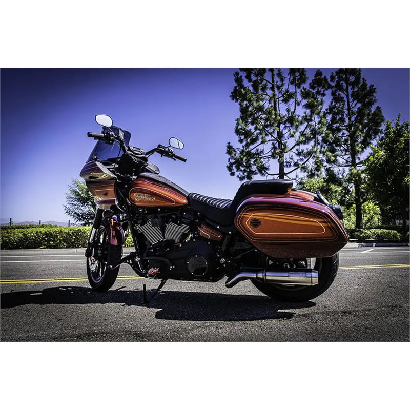 Bassani True Dual Stainless Super Bike Exhaust System for Harley  - Customhoj