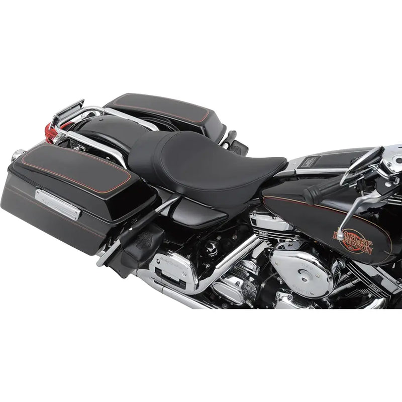 Drag Specialties EZ-ON laag profiel solo-zadel voor Harley