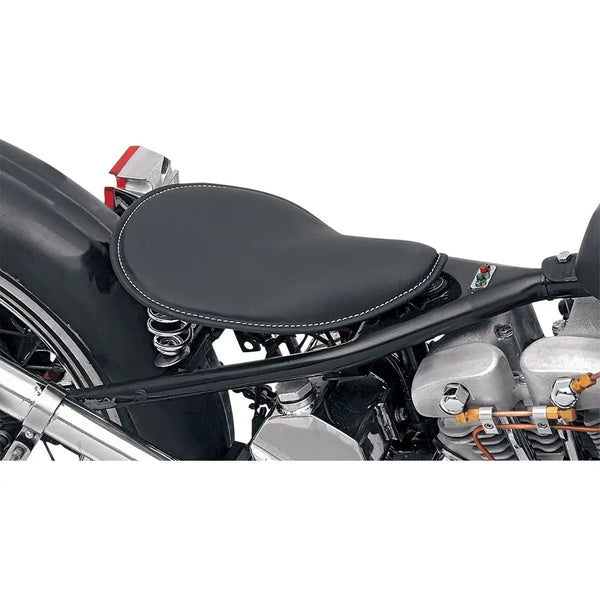 Drag Specialties Kleine, lage solo-motorfietszadel met veren