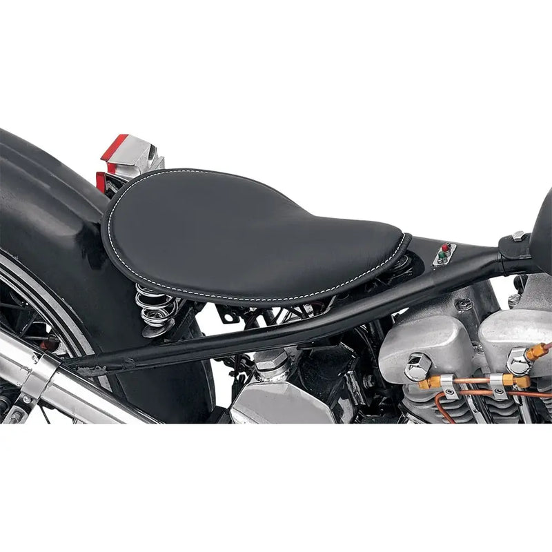 Drag Specialties Kleine, lage solo-motorfietszadel met veren