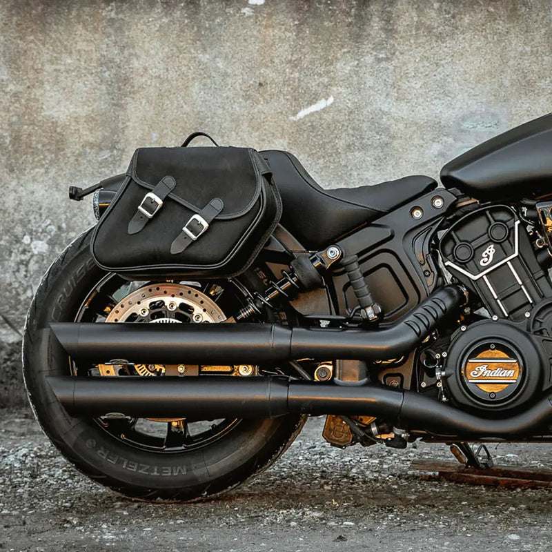 Longride Heritage 23L Click-On motorfietszadeltas set