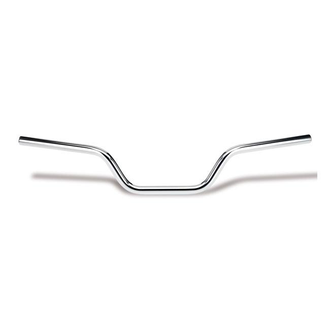 Biltwell 1" Tracker High Motorcycle Handlebars Chrome / No dimples