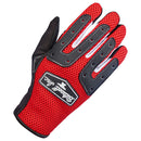 Biltwell Anza Motorcycle Gloves Red/Black / XS  - Customhoj
