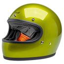 Biltwell Gringo Motorcycle Helmet Metallic Lime / XS (53-54cm)  - Customhoj