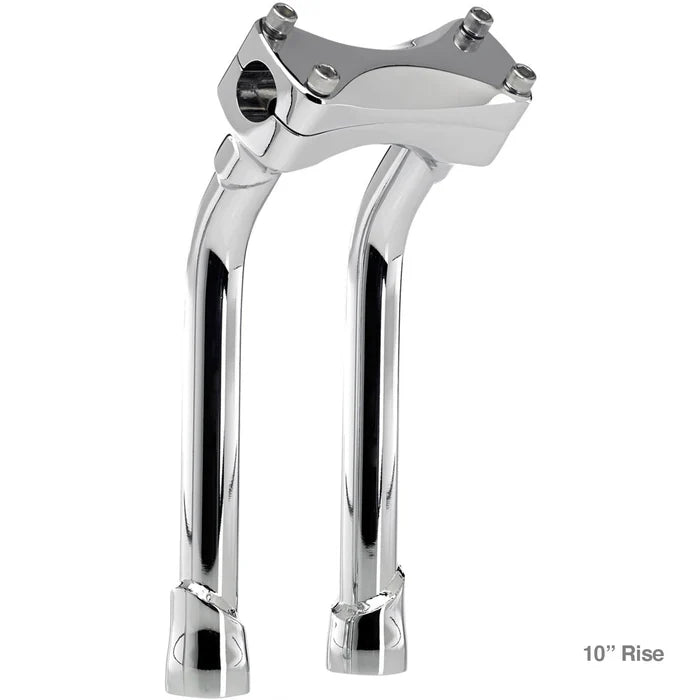 Biltwell Murdock Pullback Handlebar Risers Chrome / 10" (25.4cm)