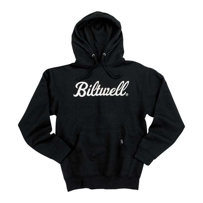 Biltwell Pullover Hoodie Script Black