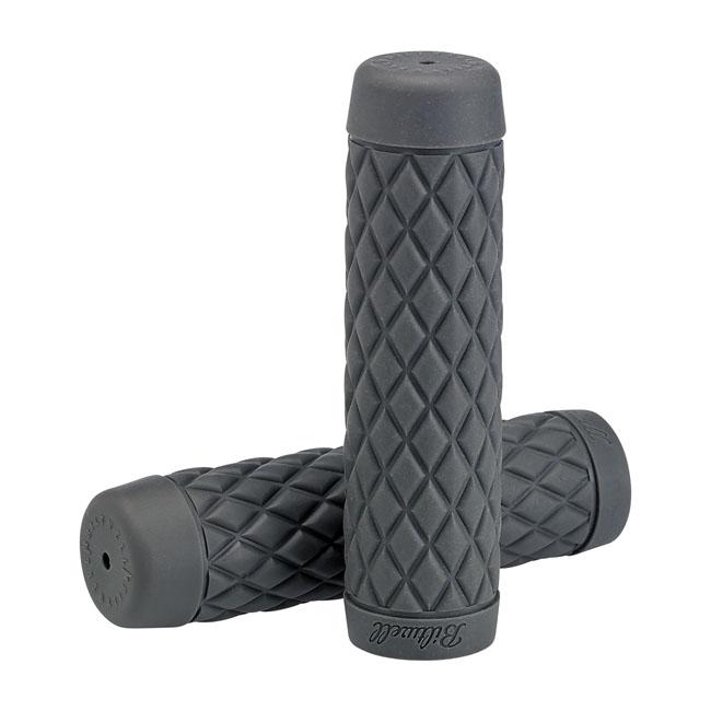 Biltwell TPV Torker Motorcycle Grips 7/8" (22mm) Gray