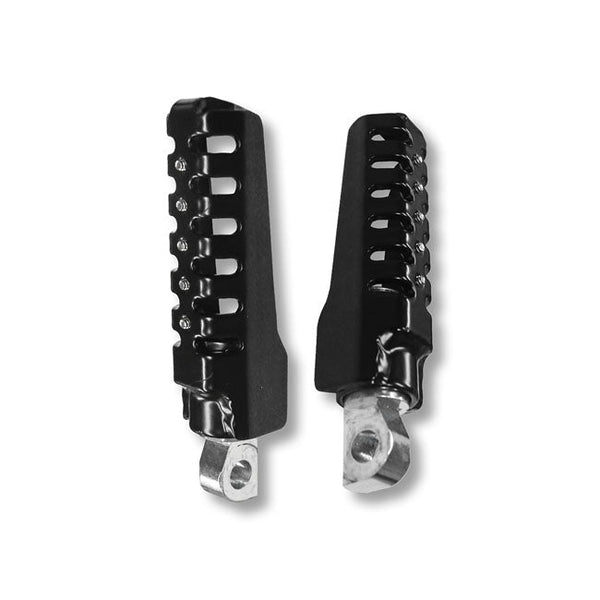 Burly Razorback Footpegs for Harley All traditional H-D male mount. (excl. rider/passenger on: 18-21 Softails; 20-21 Livewire. excl. rider location on: 15-20 XG; 10-21 XL1200X/XS; 11-20 XL1200C; 12-16 XL1200V)