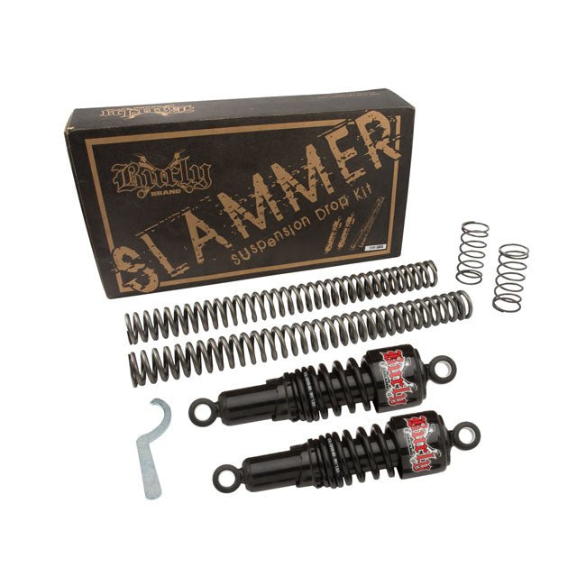 Burly Slammer Kit Dyna 06-17 Black