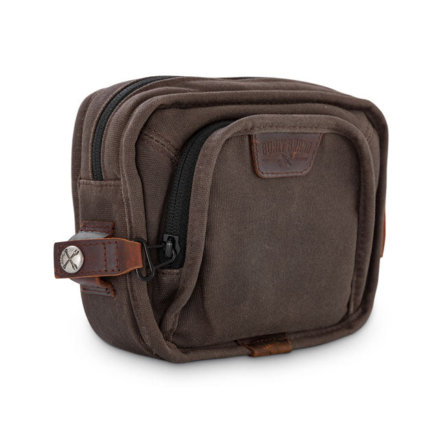 Burly Voyager Motorcycle Handlebar Bag  - Customhoj
