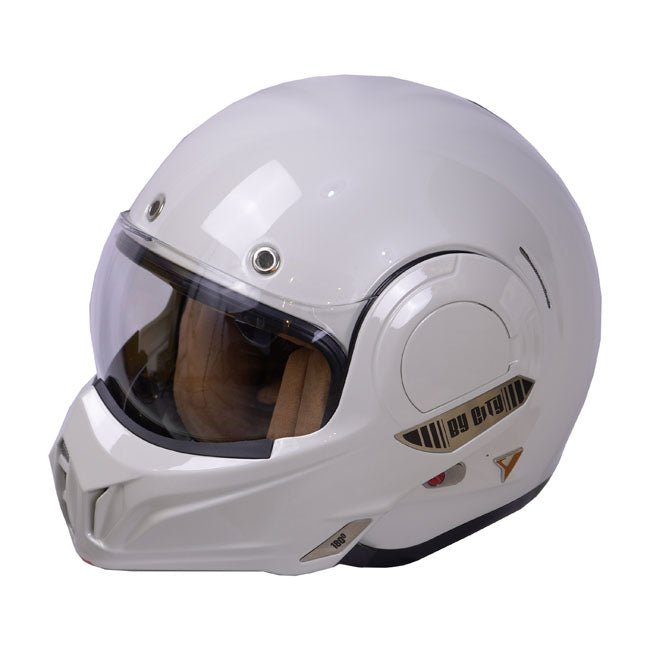 By City 180 Tech Modular / Flip-up Motorcycle Helmet Bone / XS (53-54cm)