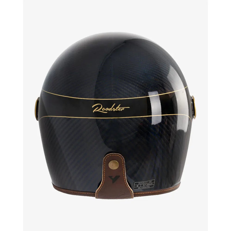 By City Roadster III Carbon Integral Motorcycle Helmet  - Customhoj