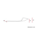 C-Racer FC Tracer Motorcycle Seat  - Customhoj