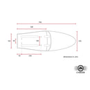 C-Racer FL Classic Cafe Racer Motorcycle Seat  - Customhoj