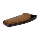 C-Racer Flat Racer SCR41 Motorcycle Seat Brown / Without side plate  - Customhoj