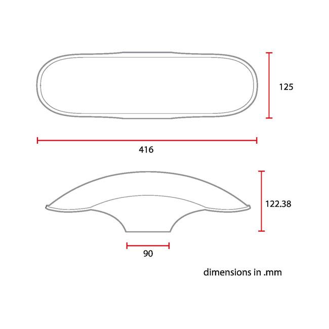 C-Racer Front Fender No4S