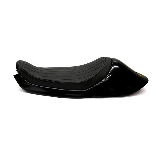 C-Racer Sportster Cafe Racer Seat Black XL 01-21