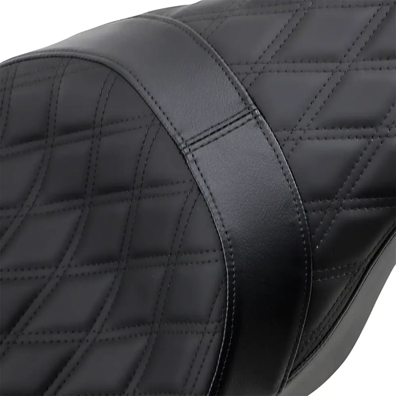 Drag Specialties Predator 2-Up Forward Seat voor Harley