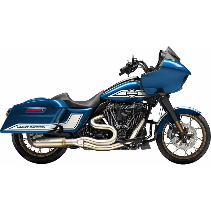 Bassani Road Rage Super Bike 2-into-1 Uitlaatsysteem voor Harley