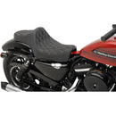 Drag Specialties Predator III-zadel voor Harley
