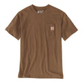 Carhartt K87 Heavy Weight Pocket T-Shirt Oiled Walnut Heather / S