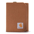 Carhartt Nylon Duck Trifold Wallet Brown  - Customhoj