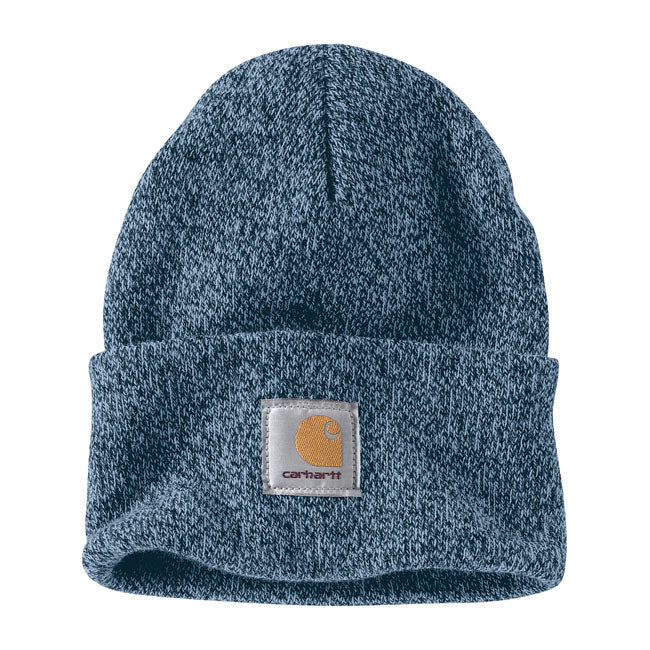 Carhartt Rib Knit Watch Hat Night Blue Alpine