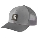 Carhartt Twill Mesh Back Logo Patch Cap Asphalt  - Customhoj