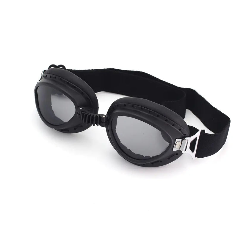 Cavalero Racer Classic Vintage Motorcycle Goggles Tinted