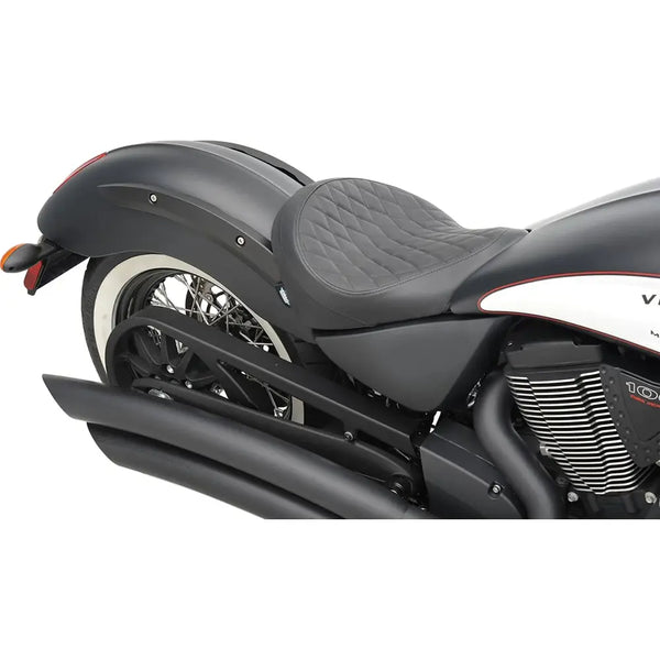 Drag Specialties Laag profiel solo zadel voor Victory