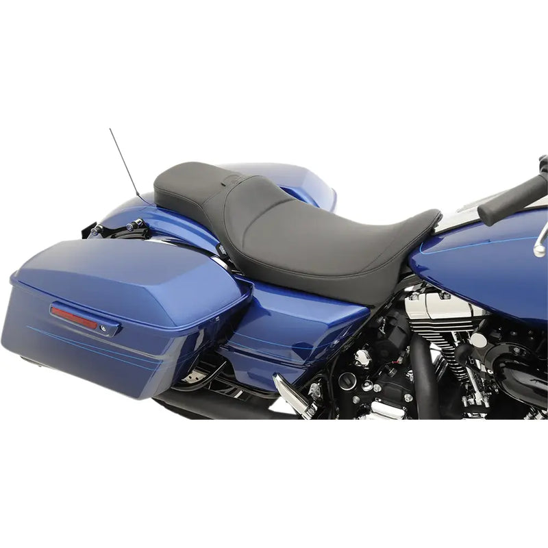 Drag Specialties Predator 2-Up Extended Reach Seat voor Harley