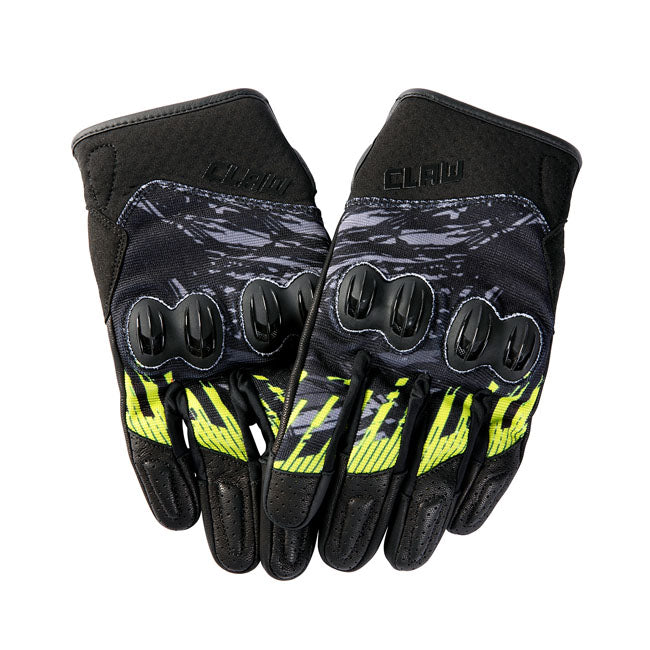 Claw Switch Summer Motorcycle Gloves black Flash / S