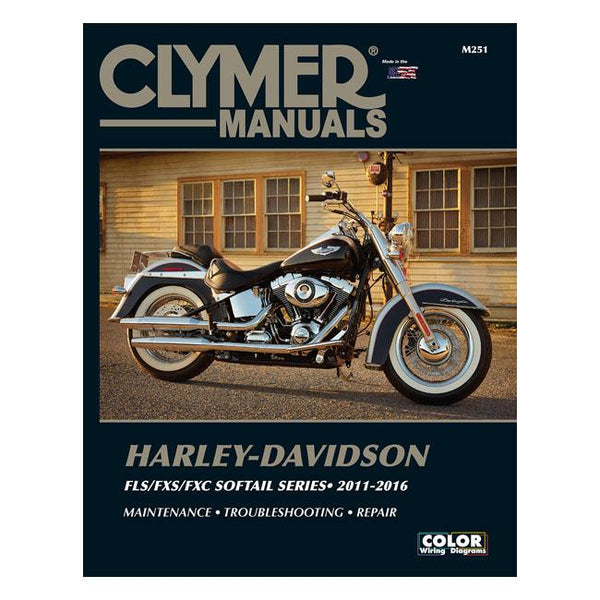 Clymer Service Manual Softail 11-16 11-16 Softail