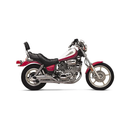 Cobra Slashcut Chrome Slip-On Mufflers for Yamaha 81-99 XV750 / XV1100 Virago