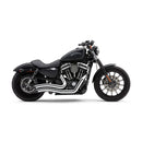 Cobra Speedster Short Swept Exhaust for Harley 14-22 XL Sportster / Chrome  - Customhoj