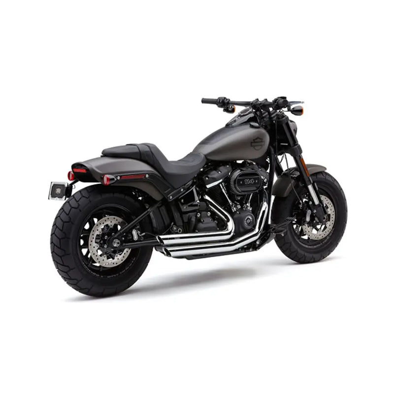Cobra Speedster Slashdown Exhaust for Harley 18-24 Softail FXFB/S Fat Bob / Chrome  - Customhoj
