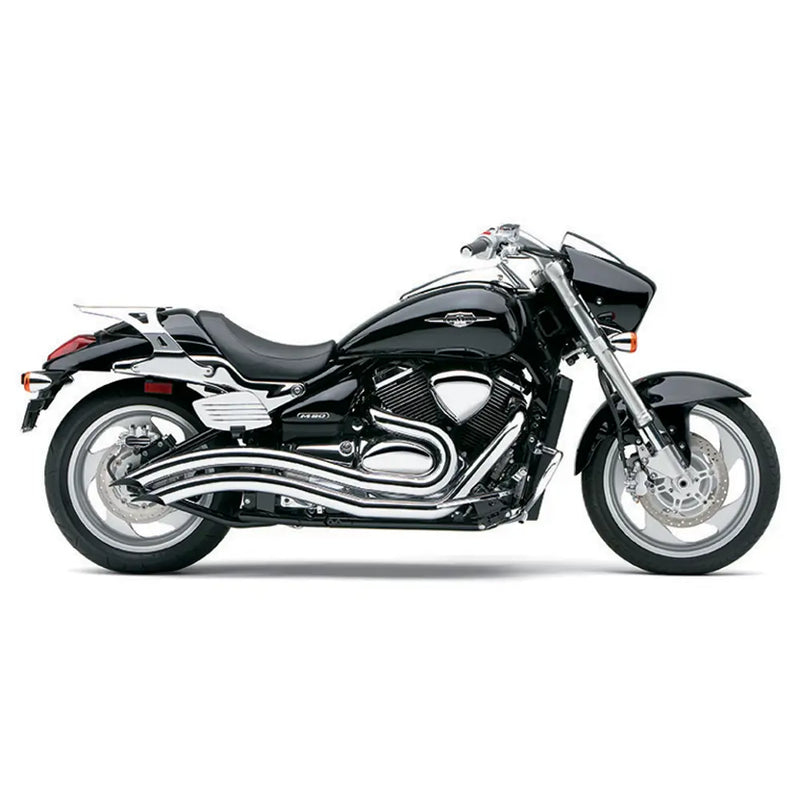 Cobra Speedster Swept Exhaust for Suzuki 09-10 VZ1500 M Intruder/M90 Boulevard / Chrome  - Customhoj