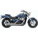 Cobra Streetrod Slash Cut Exhaust for Suzuki 01-04 VL800 Volusia  - Customhoj