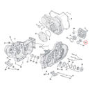 Crankcase Parts Diagram Exploded View for 91-03 Harley Sportster 13) 91-03 XL. Bearing, transmission. Replaces OEM: 8998