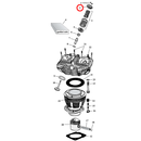 Cylinder Parts Diagram Exploded View for Harley Shovelhead