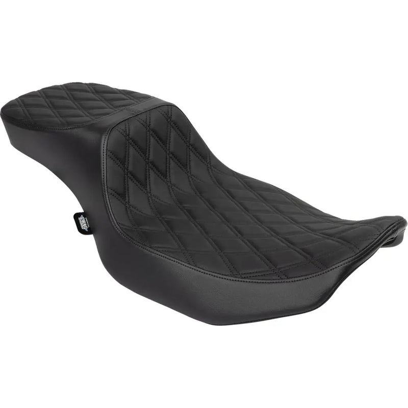 Drag Specialties Performance Predator 2-Up Extended Reach Seat voor Harley