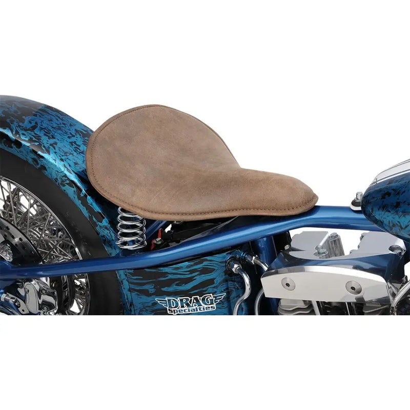 Drag Specialties Grote, lage solo-motorfietszadel met veren