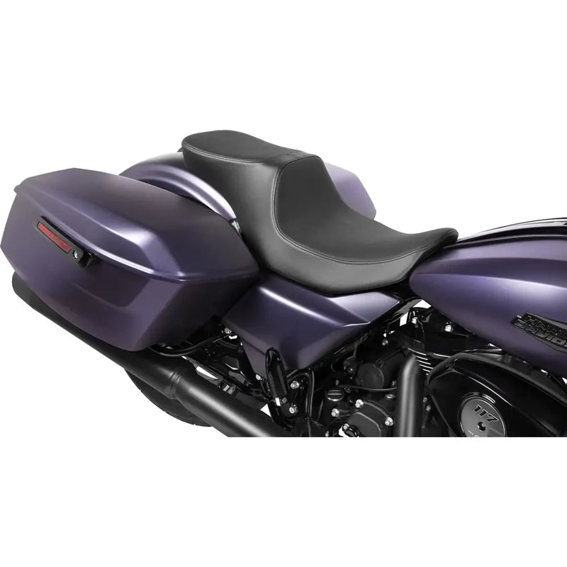 Drag Specialties Performance Predator 2-Up-zadel voor Harley