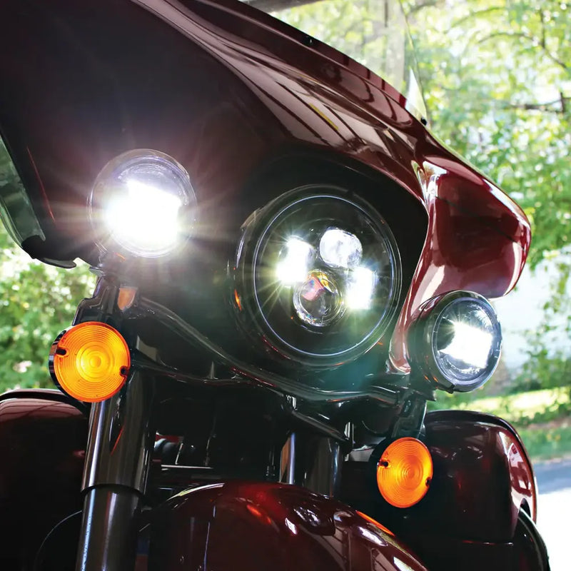 Heldere 4,5" Motorfiets LED Spotlight inzetstukken