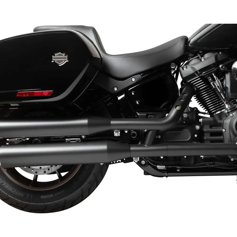Drag Specialties Performance Predator 2-Up-zadel voor Harley