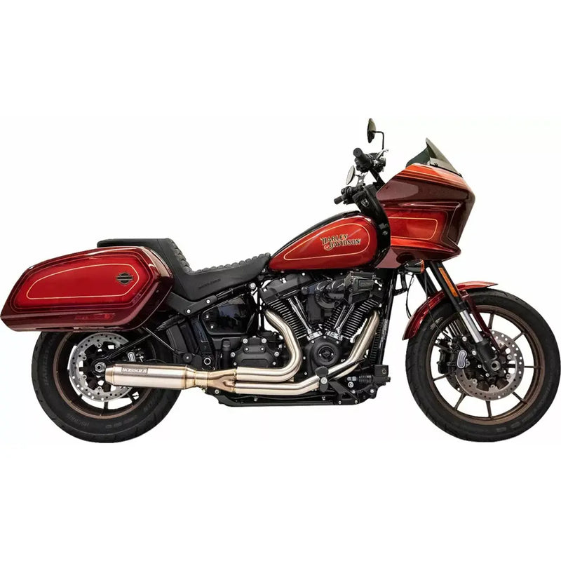 Bassani Road Rage Super Bike 2-into-1 Uitlaatsysteem voor Harley