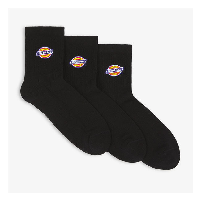 Dickies Valley Grove Mid Socks Black / 39-42  - Customhoj